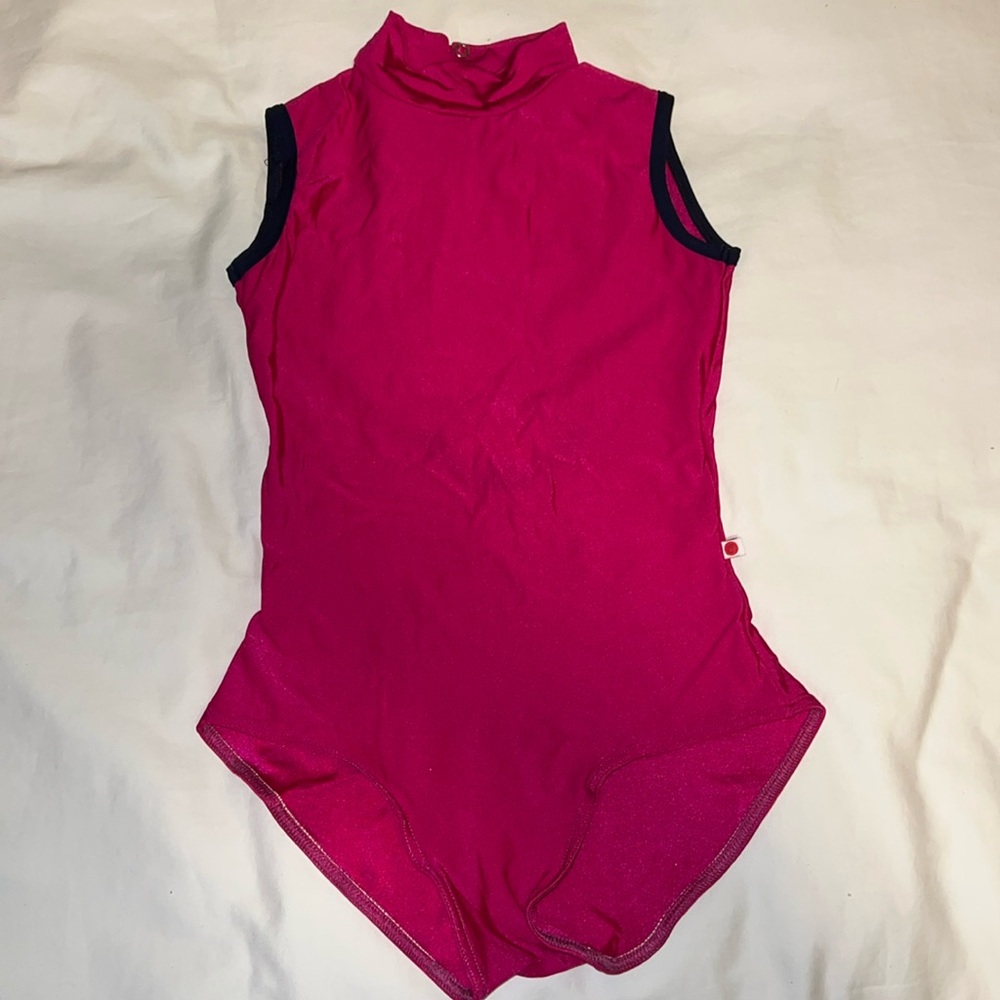 Yumiko hot pink leotard - Small